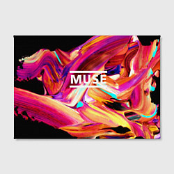 Холст прямоугольный MUSE: Neon Colours, цвет: 3D-принт — фото 2