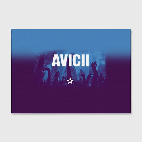Картина прямоугольная Avicii Star / 3D-принт – фото 2