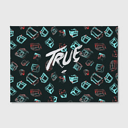 Холст прямоугольный Avicii: True, цвет: 3D-принт — фото 2