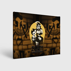 Холст прямоугольный Bendy and the ink machine, цвет: 3D-принт