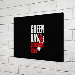 Холст прямоугольный Green Day: American Idiot, цвет: 3D-принт — фото 2