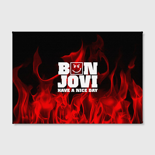 Картина прямоугольная Bon Jovi: Have a nice day / 3D-принт – фото 2