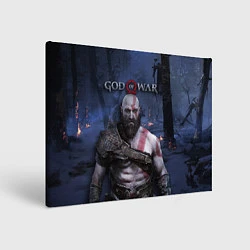 Картина прямоугольная God of War: Kratos