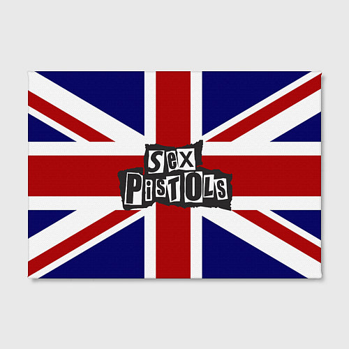 Картина прямоугольная Sex Pistols UK / 3D-принт – фото 2