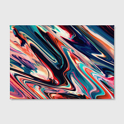 Холст прямоугольный Разноцветные краски, цвет: 3D-принт — фото 2