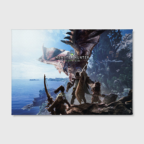 Картина прямоугольная Monster Hunter: World / 3D-принт – фото 2