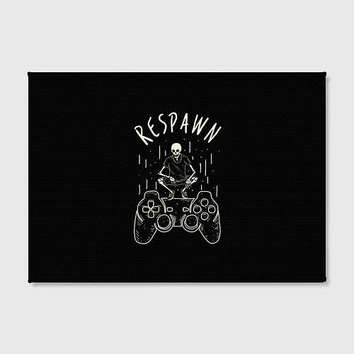 Картина прямоугольная Respawn: Dead Player / 3D-принт – фото 2