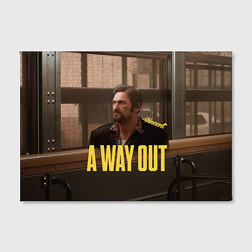 Картина прямоугольная Vincent: A Way Out / 3D-принт – фото 2