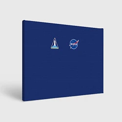 Холст прямоугольный NASA: Special Form, цвет: 3D-принт