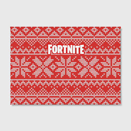 Картина прямоугольная Fortnite New Year / 3D-принт – фото 2