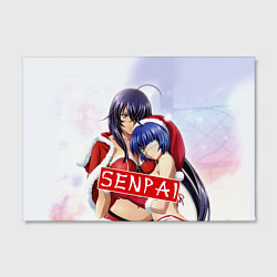 Холст прямоугольный Senpai Love, цвет: 3D-принт — фото 2