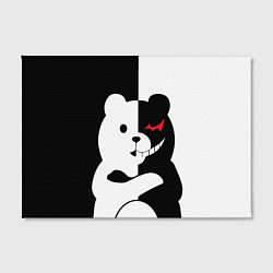 Холст прямоугольный Monokuma Drae, цвет: 3D-принт — фото 2