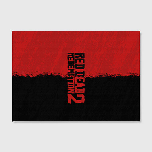 Картина прямоугольная RDD 2: Red & Black / 3D-принт – фото 2