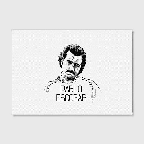 Картина прямоугольная Pablo Escobar / 3D-принт – фото 2