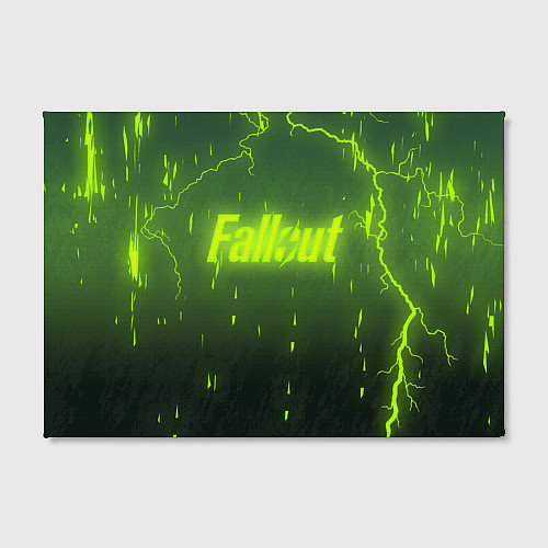 Картина прямоугольная Fallout: Radiation Storm / 3D-принт – фото 2