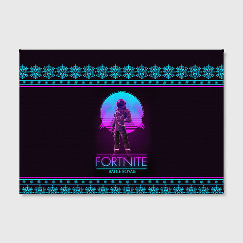 Картина прямоугольная Fortnite: Neon Battle / 3D-принт – фото 2