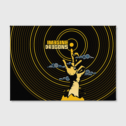 Картина прямоугольная Imagine Dragons: Vinyl / 3D-принт – фото 2
