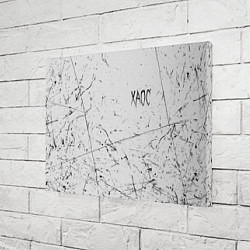 Холст прямоугольный ХАОС: GONEFludd, цвет: 3D-принт — фото 2