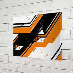 Холст прямоугольный CS:GO Asiimov Inverted, цвет: 3D-принт — фото 2