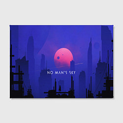 Холст прямоугольный No Man's Sky: Night, цвет: 3D-принт — фото 2