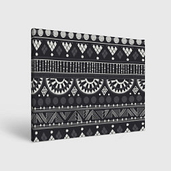 Холст прямоугольный Этнический узор, цвет: 3D-принт