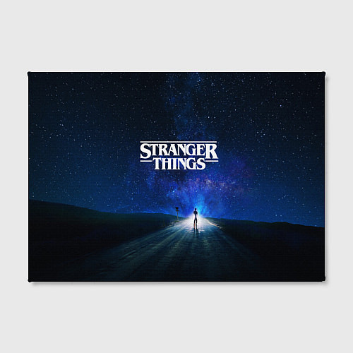 Картина прямоугольная Stranger Things: Road Light / 3D-принт – фото 2