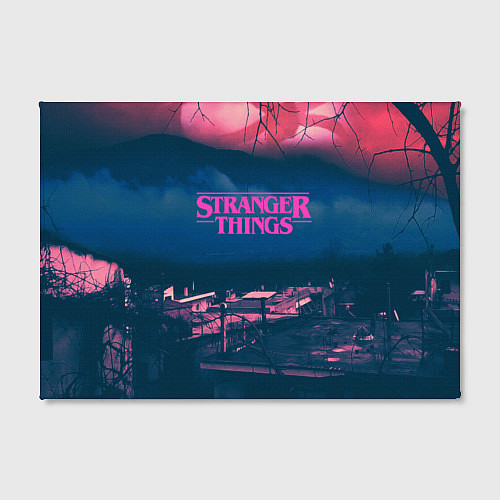 Картина прямоугольная Stranger Things: Pink Heaven / 3D-принт – фото 2