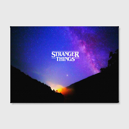 Картина прямоугольная Stranger Things: Space Rising / 3D-принт – фото 2