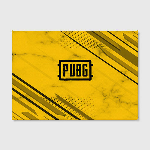 Картина прямоугольная PUBG: Yellow Trace / 3D-принт – фото 2