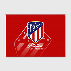 Холст прямоугольный ФК Атлетико Мадрид, цвет: 3D-принт — фото 2