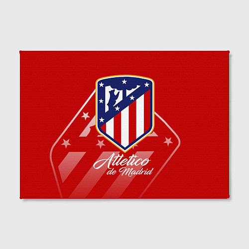 Картина прямоугольная ФК Атлетико Мадрид / 3D-принт – фото 2