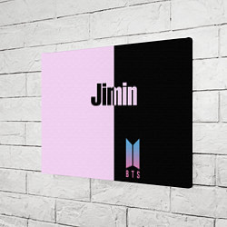 Холст прямоугольный BTS Jimin, цвет: 3D-принт — фото 2