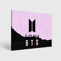 Холст прямоугольный BTS Boys, цвет: 3D-принт