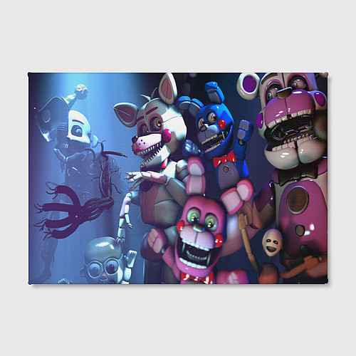 Картина прямоугольная Five Nights at Freddys / 3D-принт – фото 2