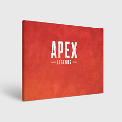 Картина прямоугольная Apex Legends: Red Logo