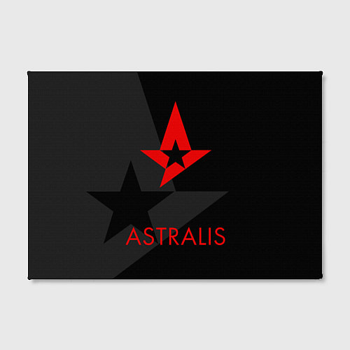 Картина прямоугольная Astralis: Black Style / 3D-принт – фото 2