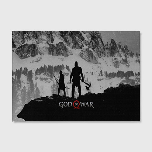 Картина прямоугольная God of War: Grey Day / 3D-принт – фото 2