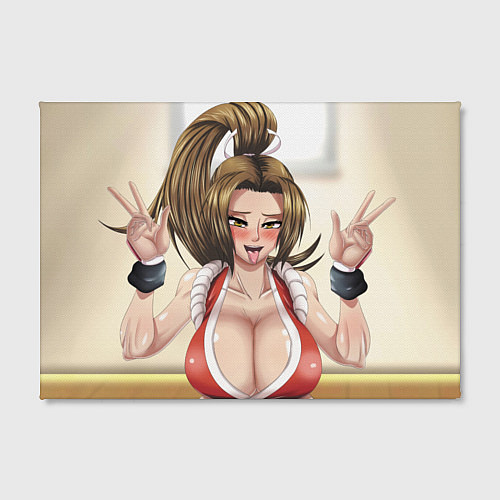 Картина прямоугольная Май Сирануи boobs - sexy ahegao / 3D-принт – фото 2