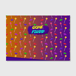 Холст прямоугольный Gone Fludd art 5, цвет: 3D-принт — фото 2