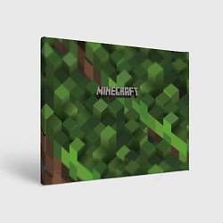 Картина прямоугольная MINECRAFT FOREST