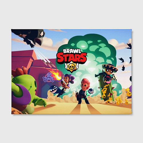 Картина прямоугольная Brawl Stars / 3D-принт – фото 2