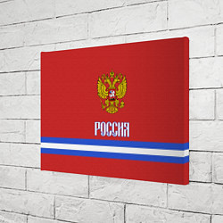 Холст прямоугольный Хоккей: Россия, цвет: 3D-принт — фото 2