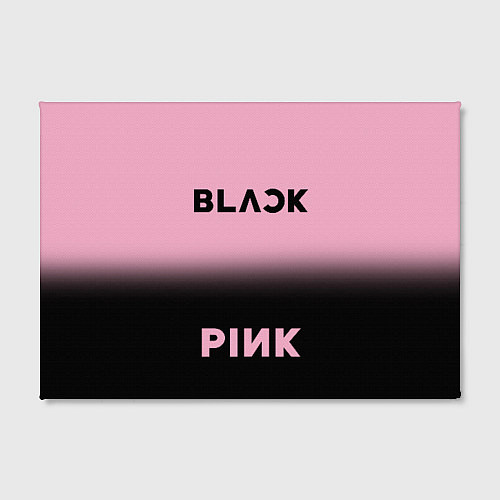 Картина прямоугольная Blackpink - розово-черный / 3D-принт – фото 2