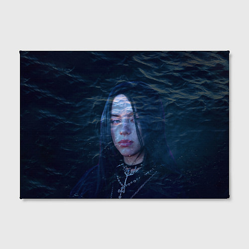 Картина прямоугольная Billie Eilish: Ocean Eyes / 3D-принт – фото 2