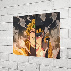 Холст прямоугольный Dio Brando x Jotaro, цвет: 3D-принт — фото 2