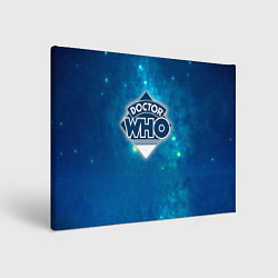 Холст прямоугольный Doctor Who, цвет: 3D-принт