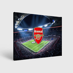 Холст прямоугольный FC Arsenal, цвет: 3D-принт