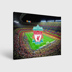 Холст прямоугольный FC Liverpool, цвет: 3D-принт