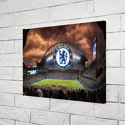 Холст прямоугольный FC Chelsea, цвет: 3D-принт — фото 2