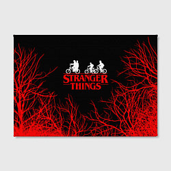 Холст прямоугольный STRANGER THINGS, цвет: 3D-принт — фото 2